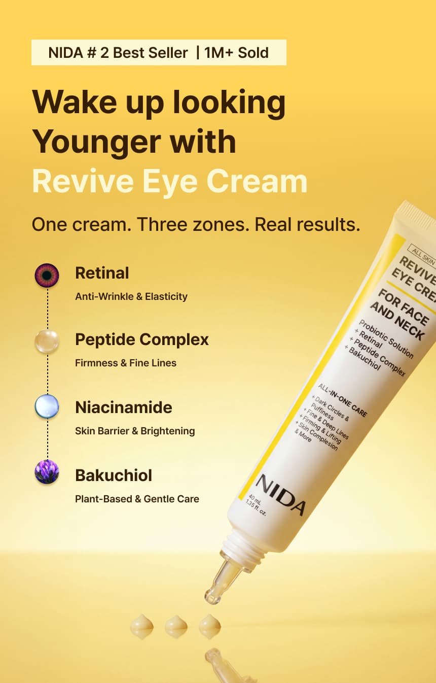 NIDA Revive Eye Cream For Face And Neck — detalle 4